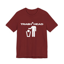 Trash Head Graphic Tee, Eco-Friendly T-Shirt, Funny Awareness Shirt, Sustainable Casual Wear, Gift for Environmentalists