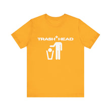 Trash Head Graphic Tee, Eco-Friendly T-Shirt, Funny Awareness Shirt, Sustainable Casual Wear, Gift for Environmentalists