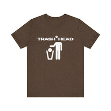 Trash Head Graphic Tee, Eco-Friendly T-Shirt, Funny Awareness Shirt, Sustainable Casual Wear, Gift for Environmentalists