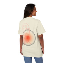 Endle55 Graphic T-Shirt — Vintage Yellow Logo & Sun Globe Backprint