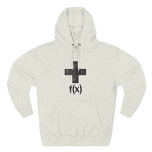 Three-Panel Fleece Hoodie