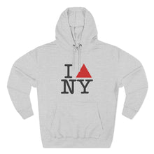 Three-Panel Fleece Hoodie