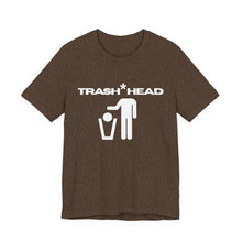 Trash Head Graphic Tee, Eco-Friendly T-Shirt, Funny Awareness Shirt, Sustainable Casual Wear, Gift for Environmentalists