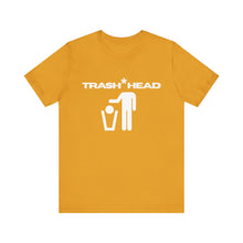 Trash Head Graphic Tee, Eco-Friendly T-Shirt, Funny Awareness Shirt, Sustainable Casual Wear, Gift for Environmentalists