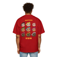 Astro Friends Oversized Tee - Unisex Graphic T-Shirt, Casual Streetwear, Retro Anime, Gift for Techies, Birthday Present, Nostalgic Fashion