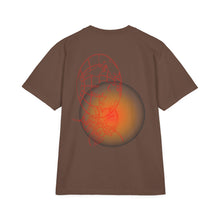 Endle55 Graphic T-Shirt — Vintage Yellow Logo & Sun Globe Backprint
