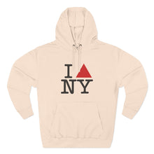 Three-Panel Fleece Hoodie