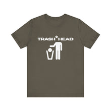 Trash Head Graphic Tee, Eco-Friendly T-Shirt, Funny Awareness Shirt, Sustainable Casual Wear, Gift for Environmentalists