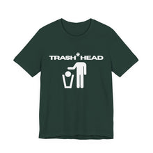Trash Head Graphic Tee, Eco-Friendly T-Shirt, Funny Awareness Shirt, Sustainable Casual Wear, Gift for Environmentalists