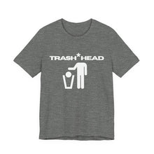 Trash Head Graphic Tee, Eco-Friendly T-Shirt, Funny Awareness Shirt, Sustainable Casual Wear, Gift for Environmentalists