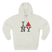 Three-Panel Fleece Hoodie