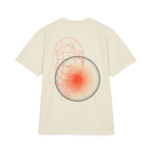 Endle55 Graphic T-Shirt — Vintage Yellow Logo & Sun Globe Backprint