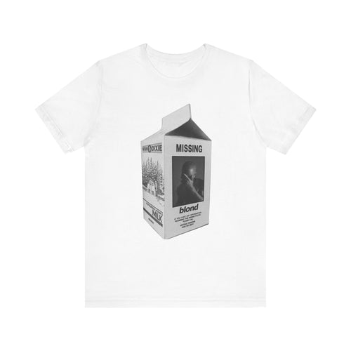 Missing Person Vintage Tee, Casual Fashion, Statement Shirt, Gift for Friends, Modern Art Apparel, Unisex Summer Top