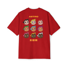 Astro Friends Oversized Tee - Unisex Graphic T-Shirt, Casual Streetwear, Retro Anime, Gift for Techies, Birthday Present, Nostalgic Fashion