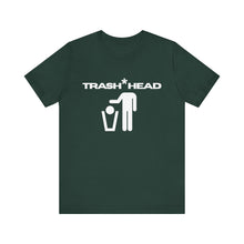 Trash Head Graphic Tee, Eco-Friendly T-Shirt, Funny Awareness Shirt, Sustainable Casual Wear, Gift for Environmentalists