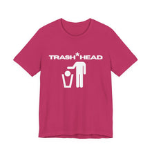 Trash Head Graphic Tee, Eco-Friendly T-Shirt, Funny Awareness Shirt, Sustainable Casual Wear, Gift for Environmentalists